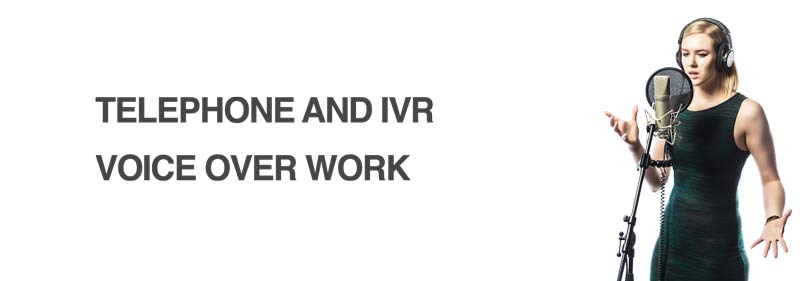 voice over industry work IVR