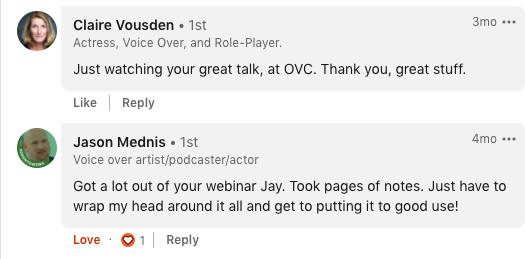 LinkedIn Testimonial 4 LinkedIn Testimonial 4