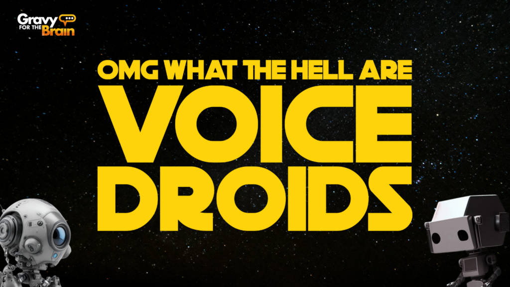 OMG What the HELL are Voice Droids?