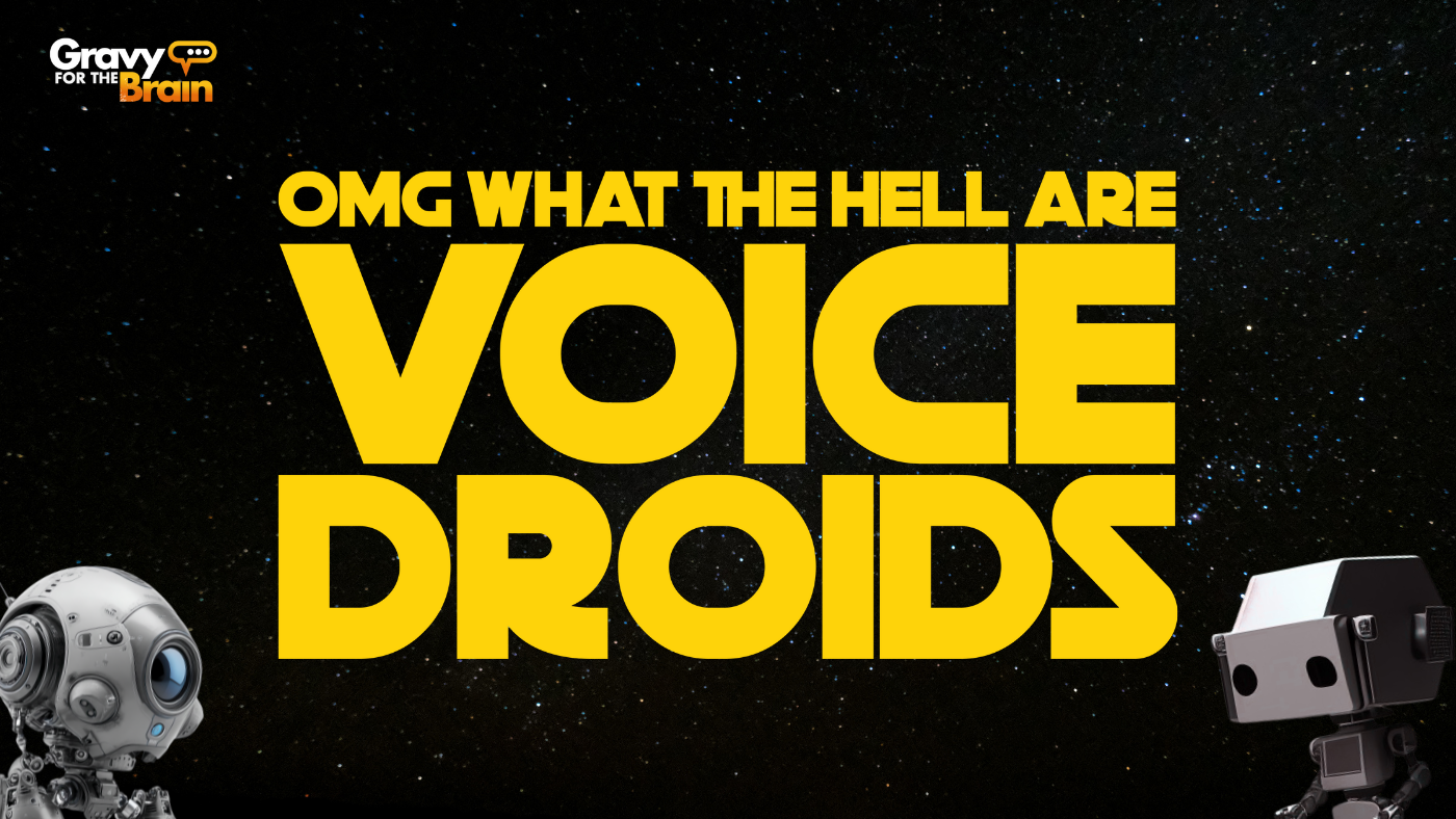 OMG What the HELL are Voice Droids?